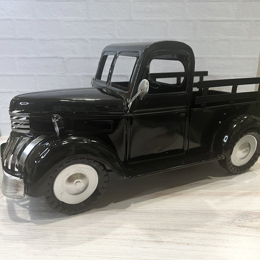 Large Vintage Pickup Truck - Black